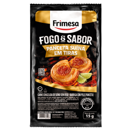 Panceta Suína Frimesa Fogo e Sabor Em Tiras Kg 
 