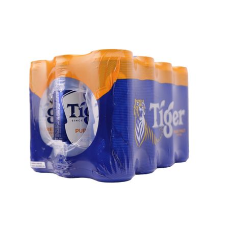 Cerveja Tiger Puro Malte Crystal Lata 350ml - Pacote com 12un - 4.2lt 360-51
