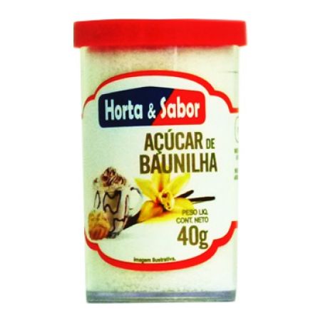 Açúcar baunilha horta & sabor 40g