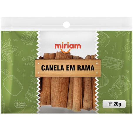 Canela em rama miriam 20g