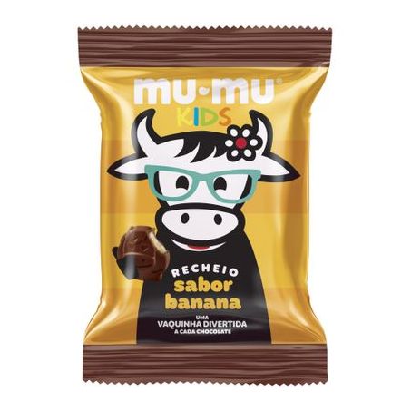 Choc Mu-mu Kids Banana 15.6G