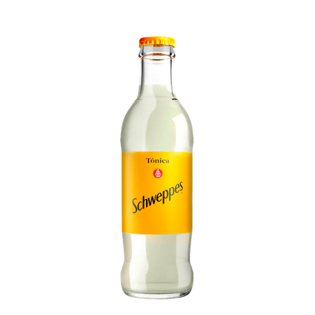 Agua tonica schweppes vidro 250ml