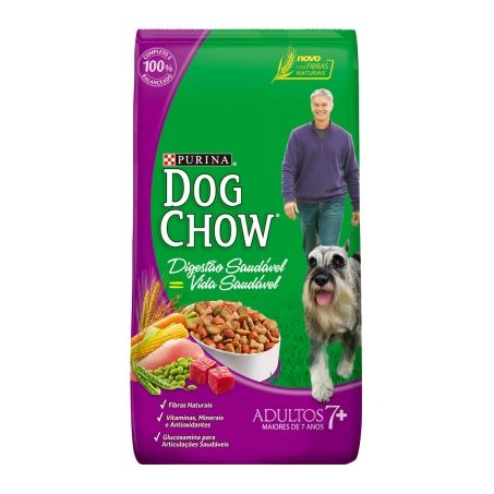 Raçao Dog Chow 900g Adultos 7+