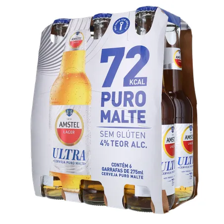 Cerveja amstel puro malte ln pack 6 275m 360-3