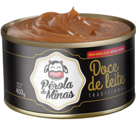 Doce de leite perola de minas 400g tradicional