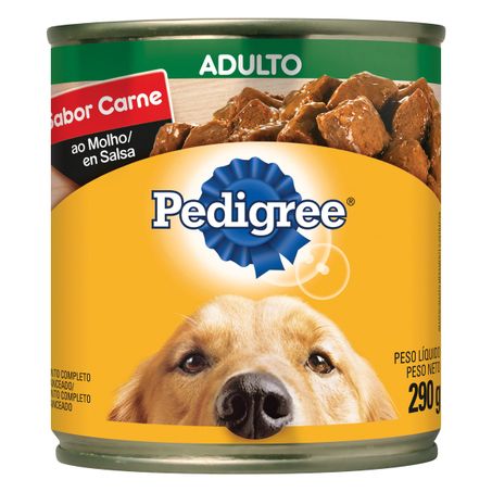 ALIMENTO PARA CÃES ADULTOS CARNE AO MOLHO PEDIGREE LATA