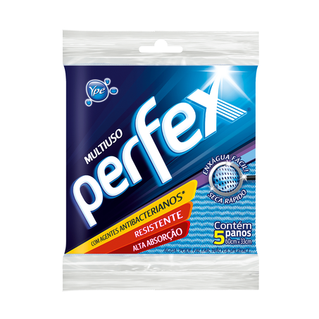 Pano multiuso azul perfex