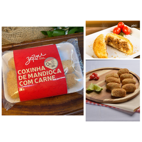 Coxinha Zerou Carne Moida 320g