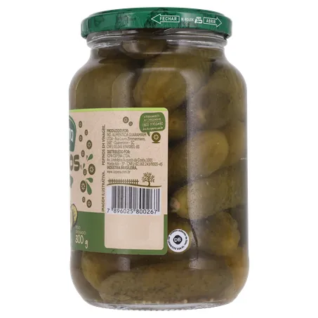Pepinos em Conserva Cepêra Pote de Vidro 300gr 360-1