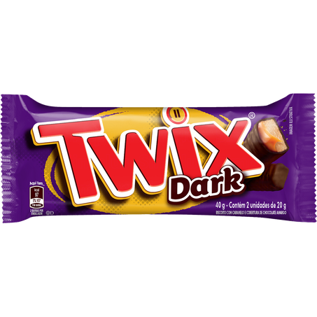Chocolate Twix Dark 40g