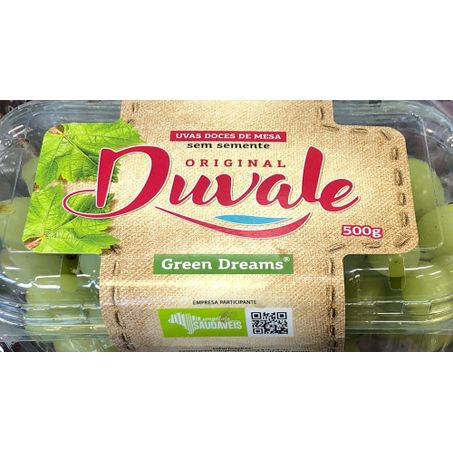 UVA DUVALE 500G BRANCA