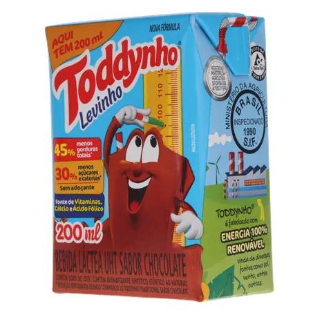 Bebida Láctea Toddynho Chocolate Levinho Caixa 200ml