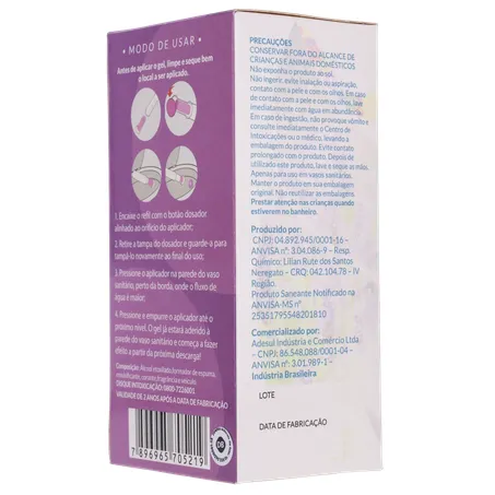 Gel adesivo sanitário sani all lavanda refil 37g 360-23