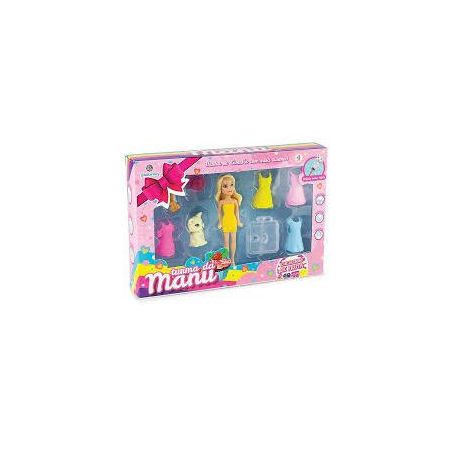 Brinquedo turma da manu com acessórios ref.301b