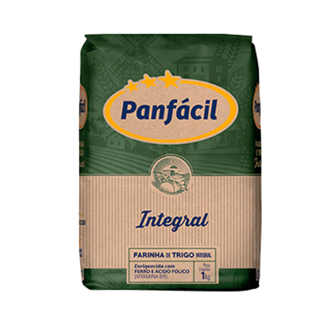 Farinha de Trigo Integral Panfácil 1Kg