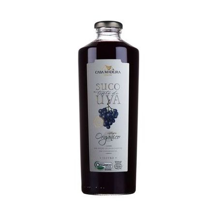 Suco uva orgânico casa madeira 1l