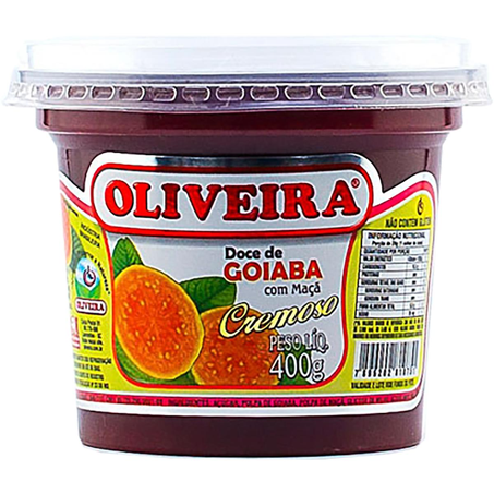 Doce de Frutas Oliveira 400g - Goiaba