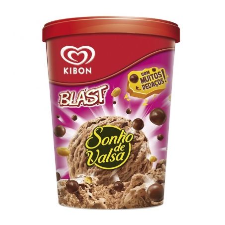 Sorvete kibon 1l blast sonho de valsa
