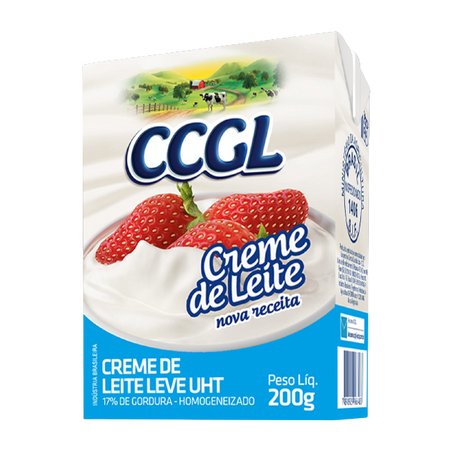 Creme leite ccgl tp 200g