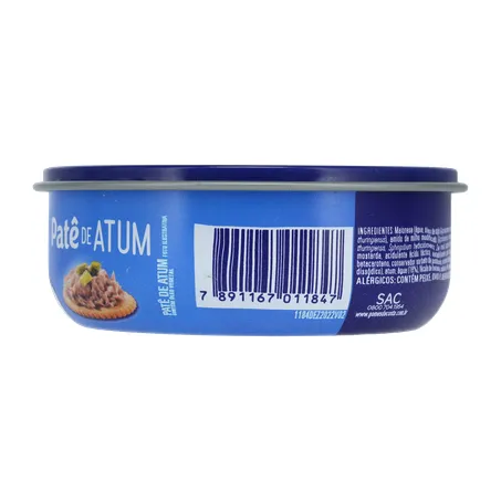 Patê de Atum Gomes Da Costa Lata 150gr 360-1