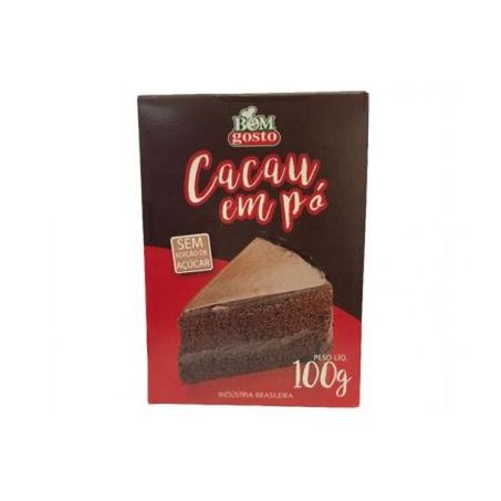 Cacau em po bom gosto s/acucar 100g