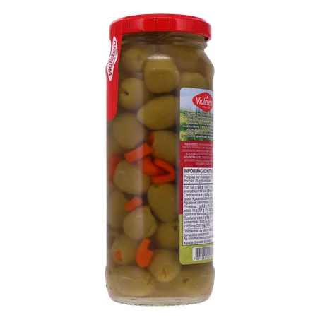 Azeitona Verde La Violetera Pasta de Pimentão Vidro 200G 360-22