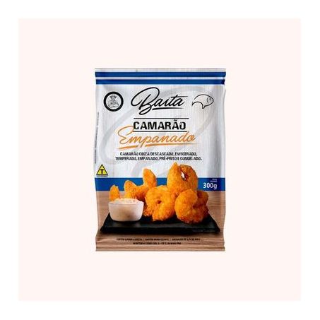 Camarao Baita Empanado 300g .