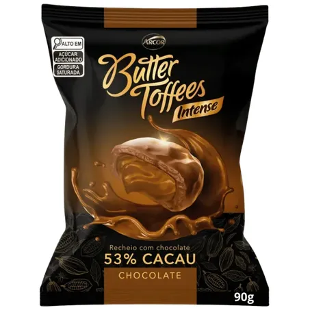 Bala Arcor 90g Butter Toffees Chocolate