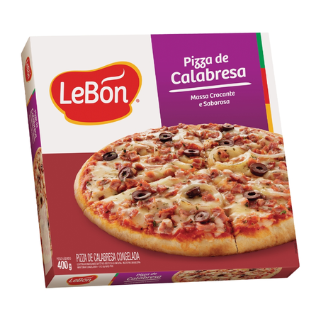 Pizza Lebon Calabresa 400G