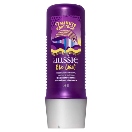 Creme Tratamento Aussie 3 Minute Miracle Effect 236Ml
