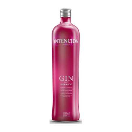 Gin Intencion Morango Vidro 900ml 