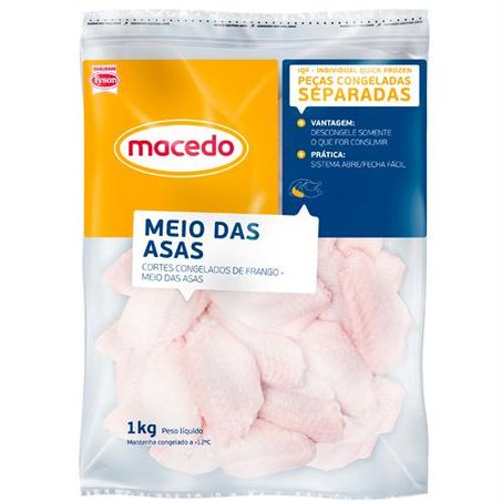 Meio das asas iqf macedo 1kg
