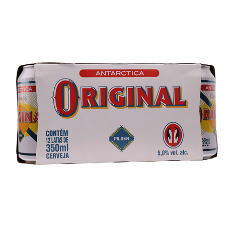 Cerveja antarctica original pilsen 350ml caixa com 12un 360-59