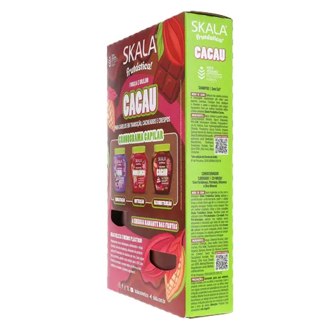 Kit Skala Cacau Cacau Shampoo 325ml Condicionador 200ml 
  360-24