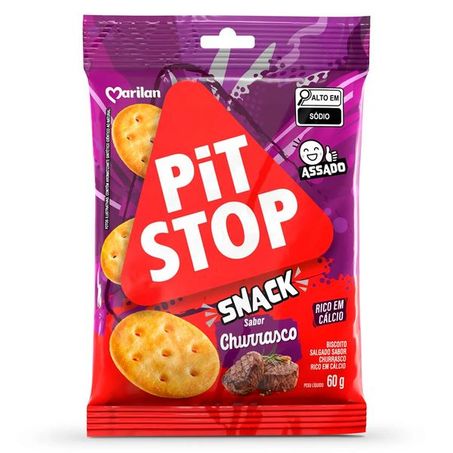 BISC MARILAN SNACK PIT STOP 60G CHURRASCO