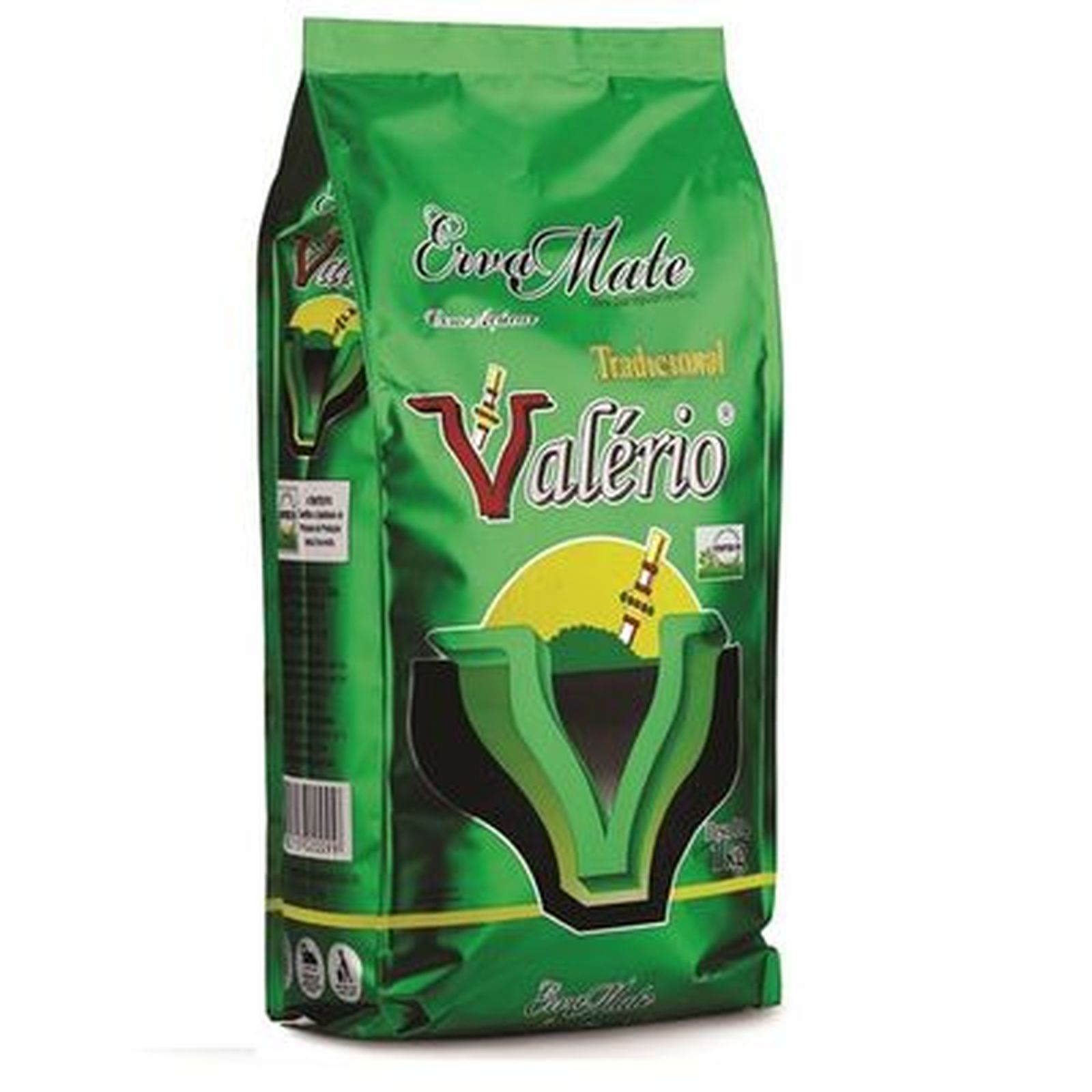 Erva Mate Valerio Tradicional Laminado C/acucar 1kg