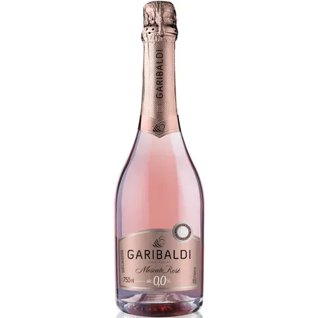 Beb uva gaseficada garibaldi moscato rose z/al 750ml