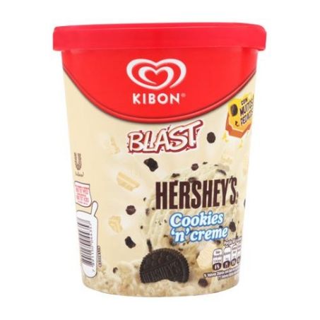 Sorvete kibon 1l blast cookies cream