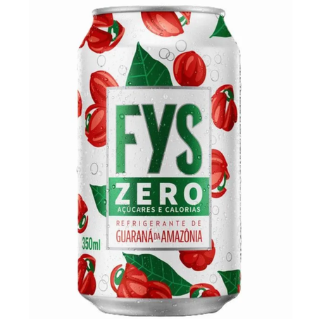 REFRIGERANTE FYS GUARANA ZERO LT 350ML