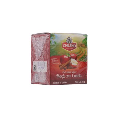 Chá Misto Chileno Maça com Canela Caixa com 10un - 15gr 360-24