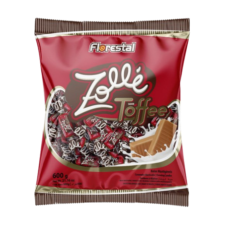 Bala florestal 125g zolle toffee