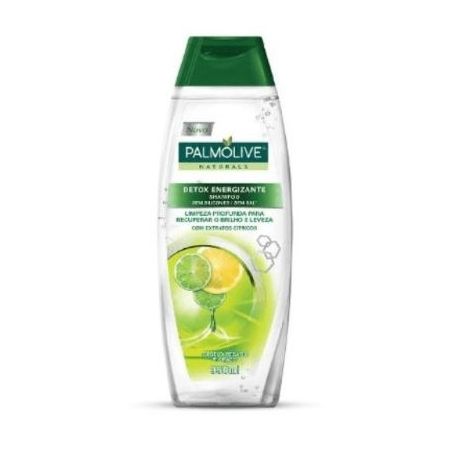 Shampoo Palmolive Naturals Detox Energizante Frasco 350ml