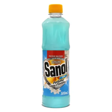 DESINFETANTE LEITOSO SANOL TALCO 500ML