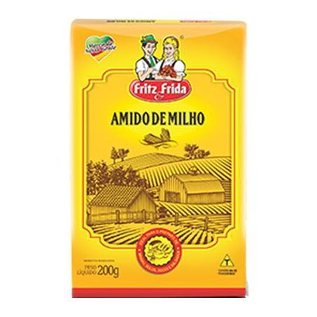 AMIDO DE MILHO FRITZ&FRIDA CX 200 G               