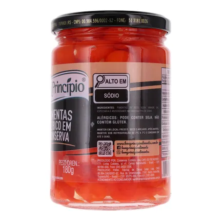 Pimenta bom principio bico 180g 360-6