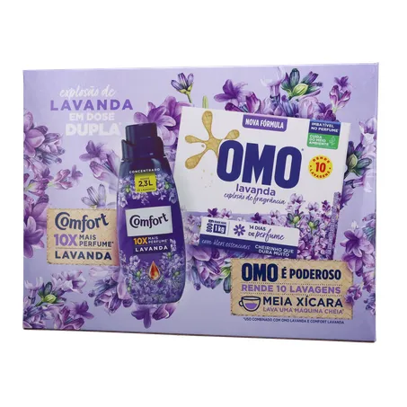 Lava Roupas em Pó Omo Lavanda 1,6Kg 360-19