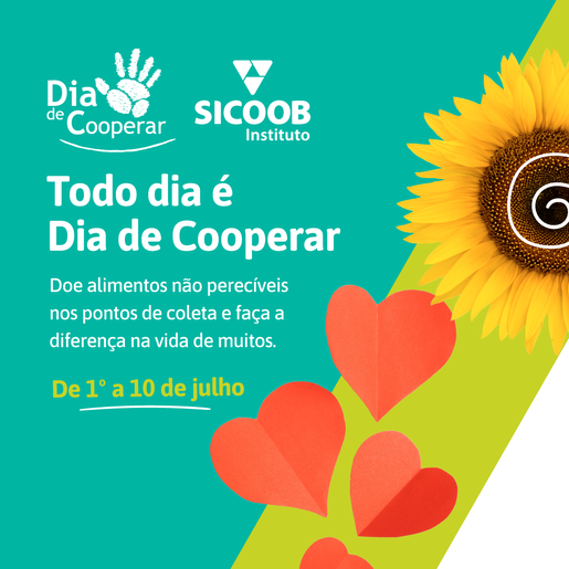 Sicoob MaxiCrédito desenvolve campanha de arrecadação de alimentos