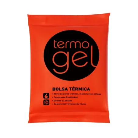 Bolsa Térmica Gel Termogel Laranja Pq