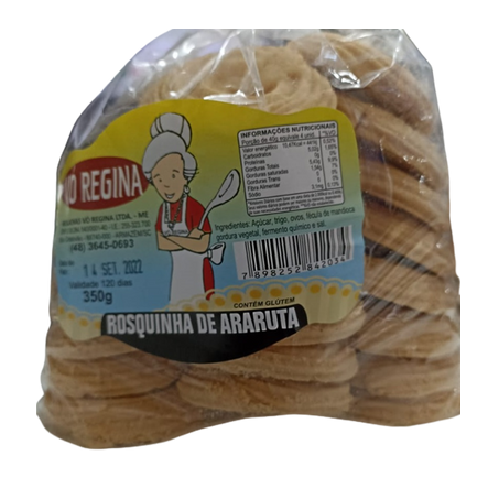 Rosquinha vo regina araruta 350g