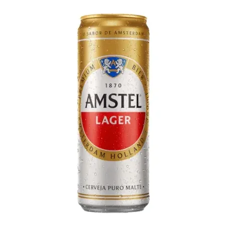 Cerveja Amstel 350ml Ultra Lata Puro Malte